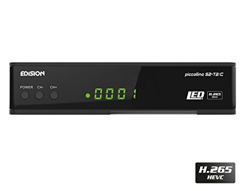 Edision Piccollino S2+T2/C Satellite Receiver