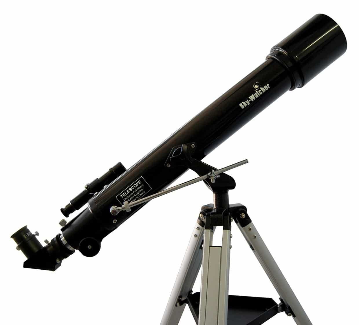 Telescopio refractor Sky-Watcher Mercurio 70/700 AZ2 140x Negro
