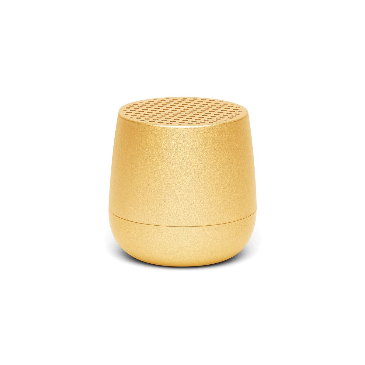 Lexon Mino Bluetooth Portable Speaker - Yellow Light Aluminium