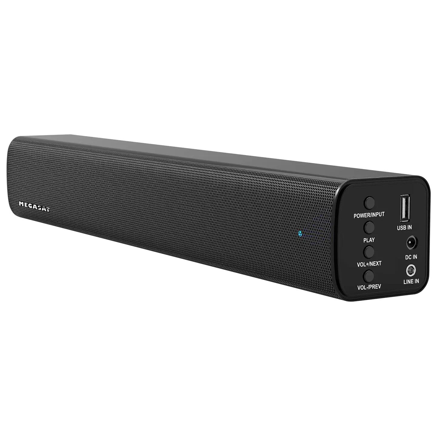 Megasat Klangwunder V Barra de Sonido, 2.0 Canales, 30W