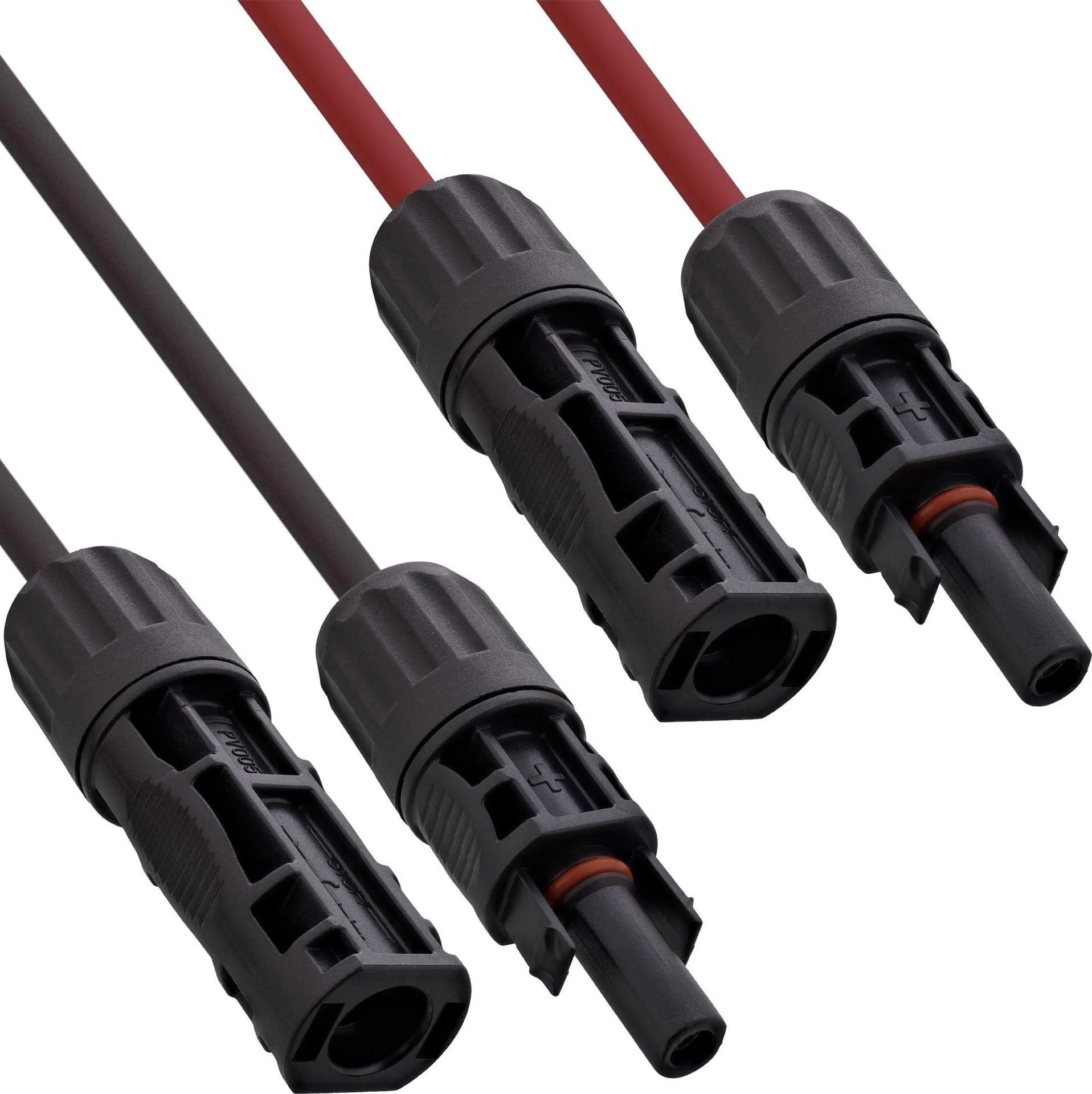 InLine Solar Extension Cable Kit, 4mm², Black/Red, 15m (95415)