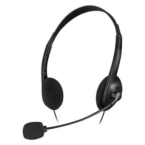 Auricular Jöllenbeck Accord - Sobre oreja - Con cable - Negro