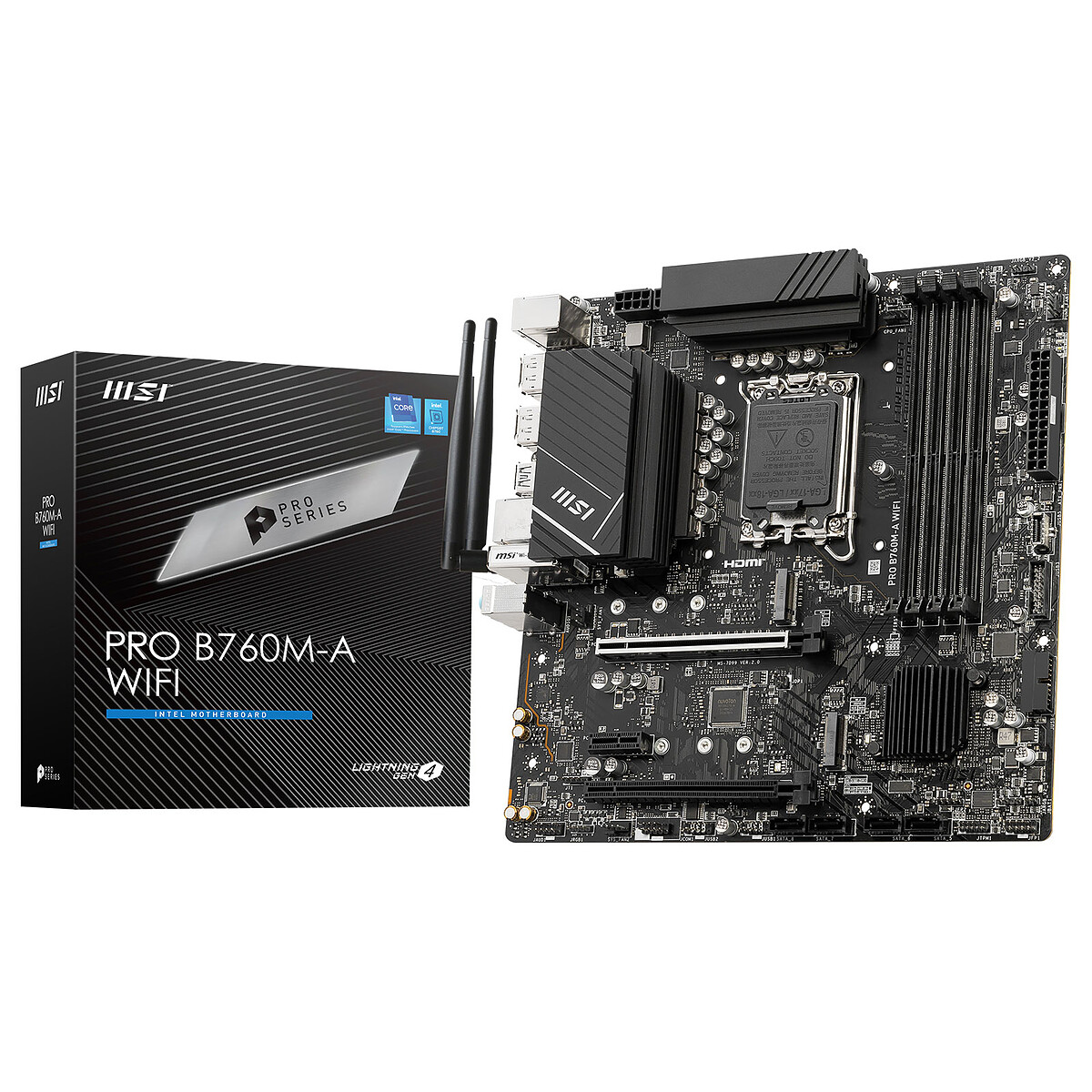 MSI PRO B760M-A WIFI Motherboard