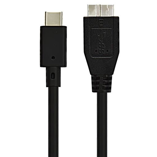 Câble Essentiel B USB C vers Micro USB 3.0 - 1M Noir