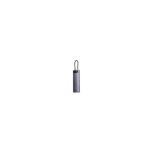 Hub Baseus Metal Brillant 12 en 1 USB-C (Gris)