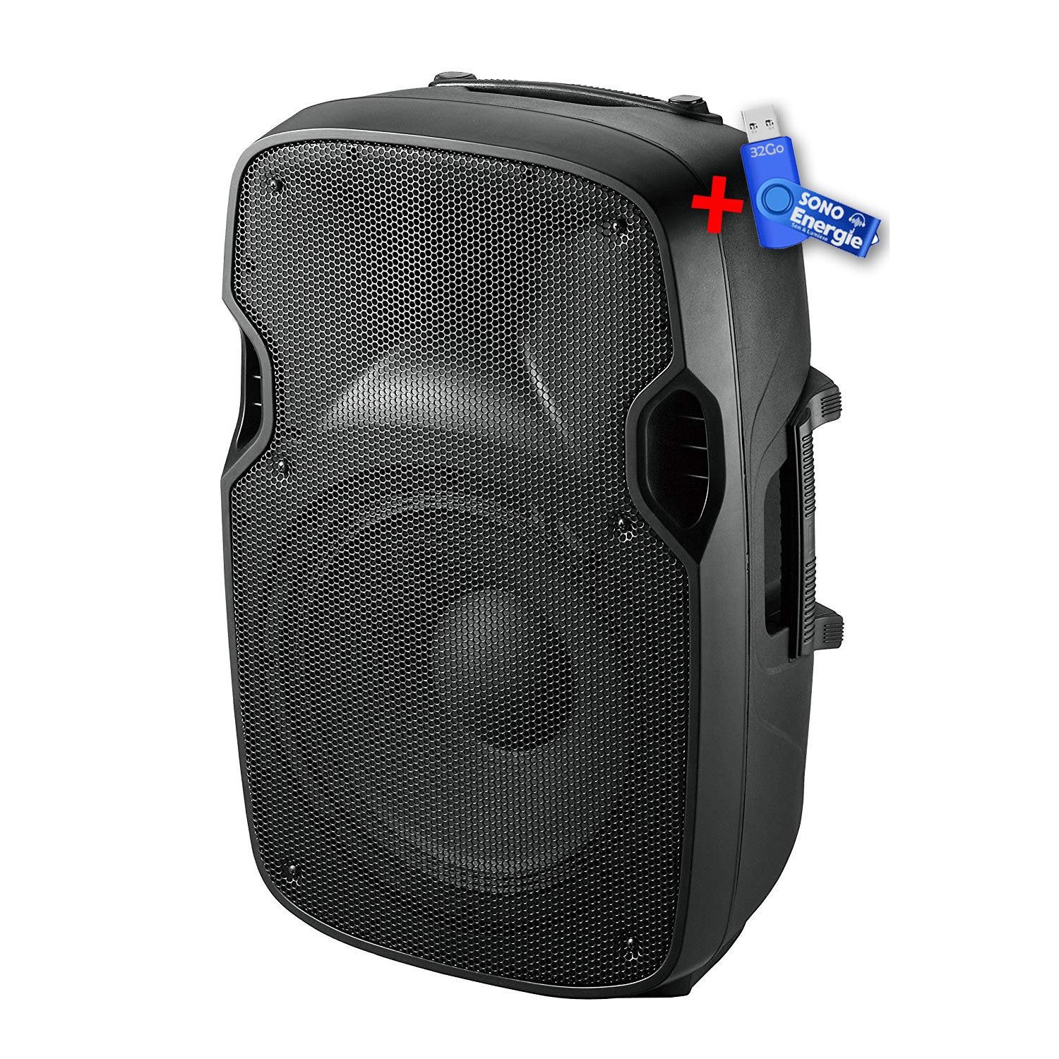 Kool Sound Active Speaker 10"/25cm - 300W + USB Key 32GB