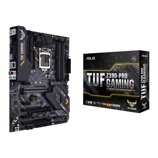 ASUS TUF Z390-PRO Gaming - Placa base de juego (Intel Z390, LGA 1151 ATX, DDR4, Aura Sync)