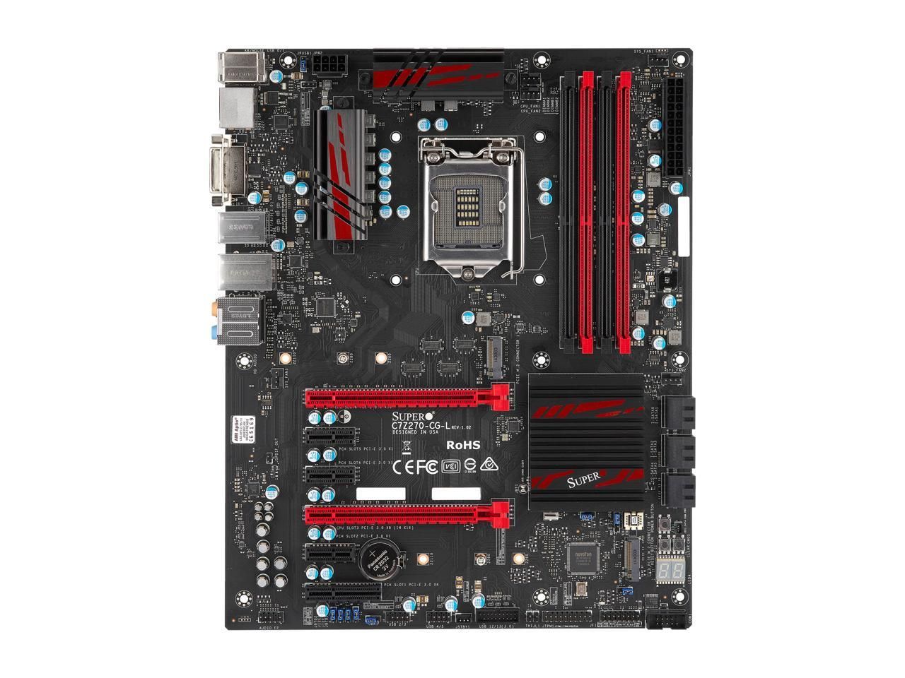Supermicro C7Z270-CG-L LGA 1151 Intel Z270 Motherboard
