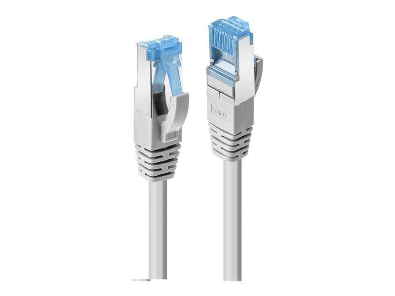Lindy RJ-45 to RJ-45 Cable - 50cm - CAT 6a - SFTP, PiMF - Grey