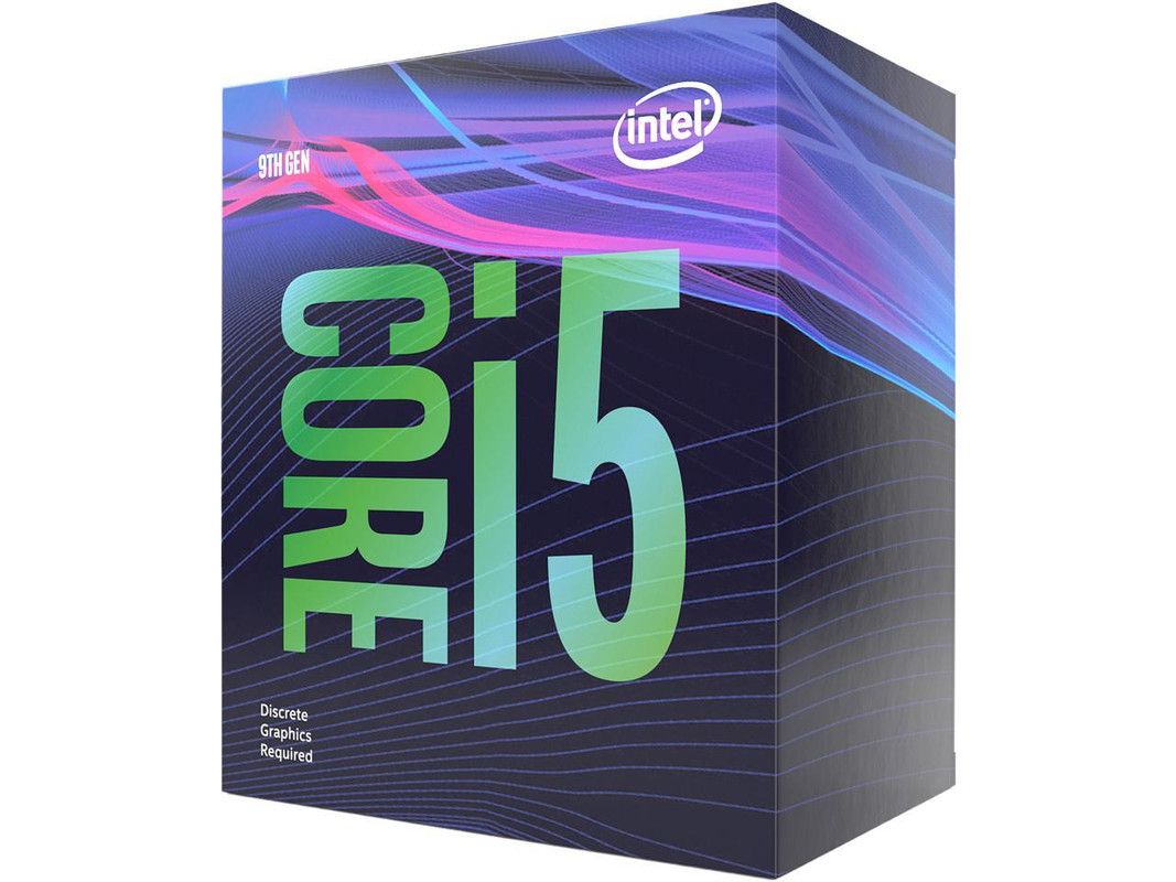 Procesador Intel Core i5-9500F, 9ª Generación, 6 Núcleos, 3.0 GHz (4.4 GHz Turbo), LGA 1151 (Serie 300), 65W