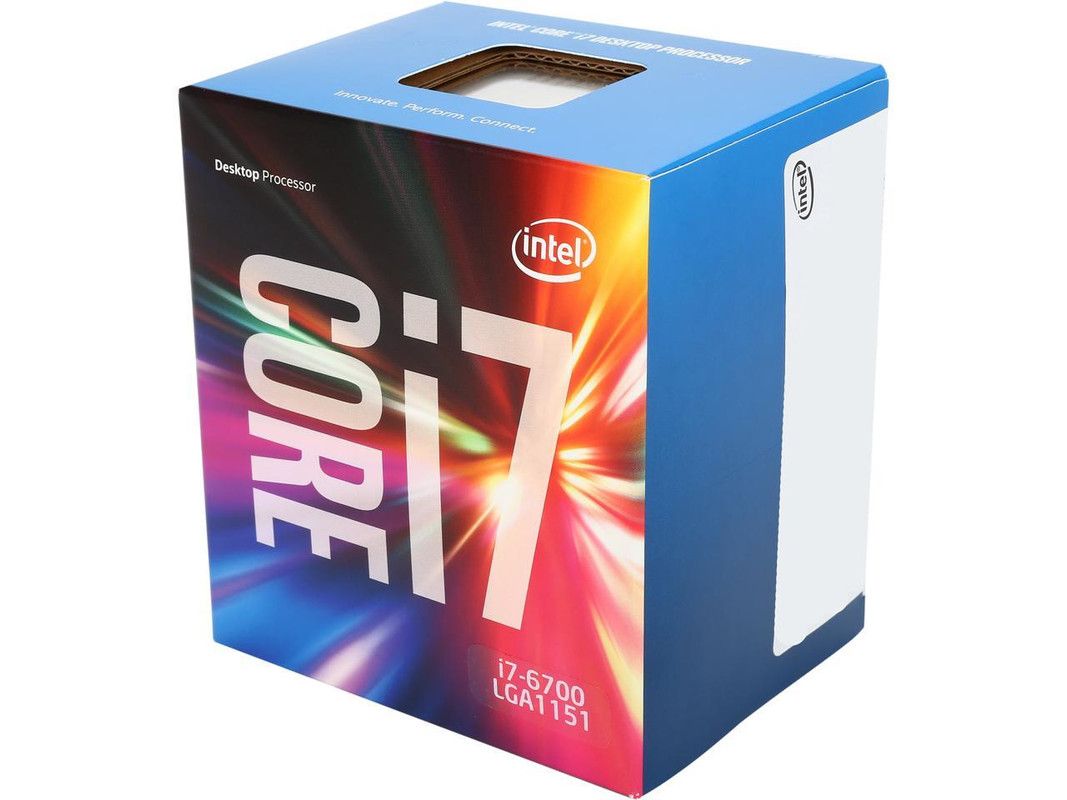 Intel Core i7-6700K Processor, 4-Core, 3.4GHz
