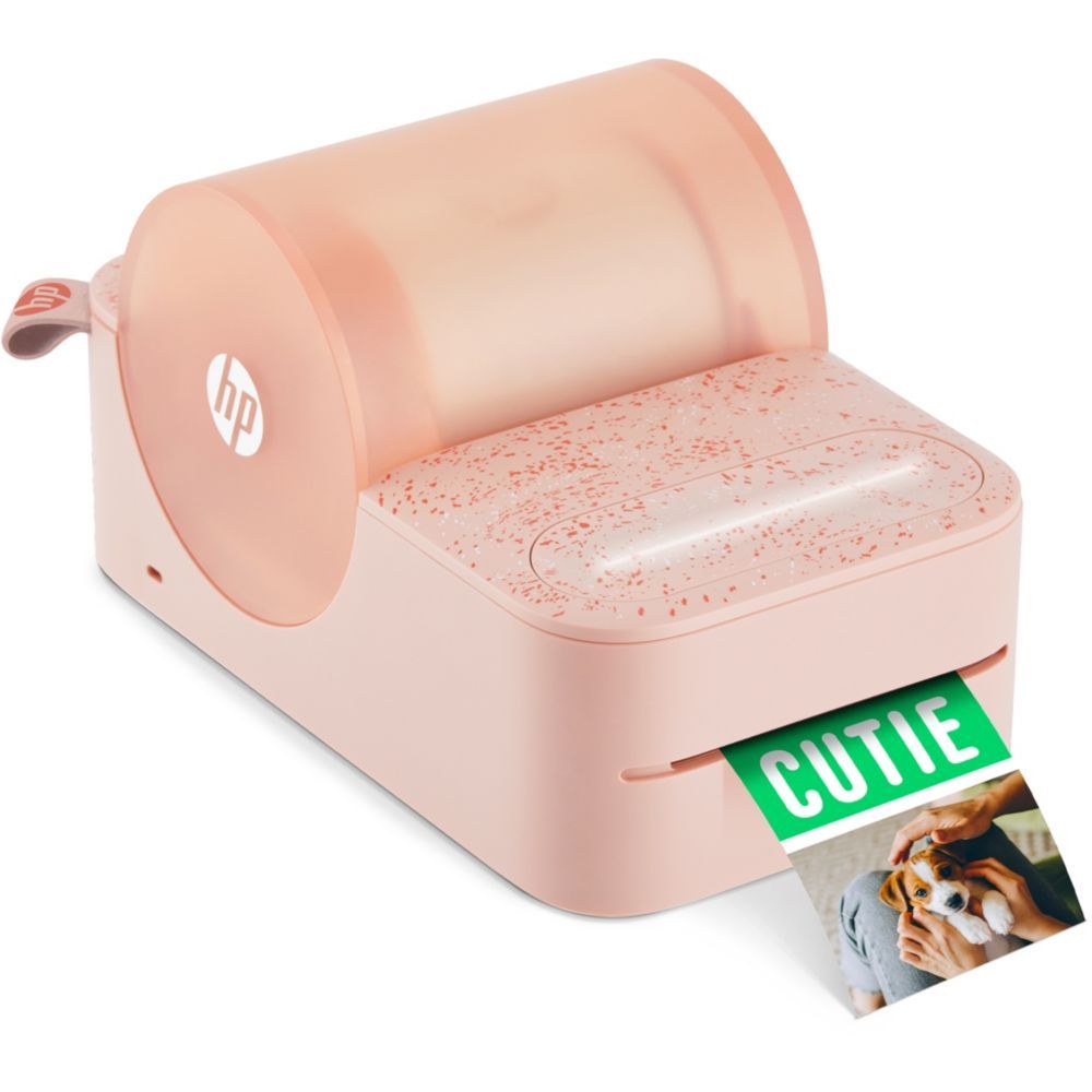 Impresora de fotos portátil HP Sprocket Panorama Rosa