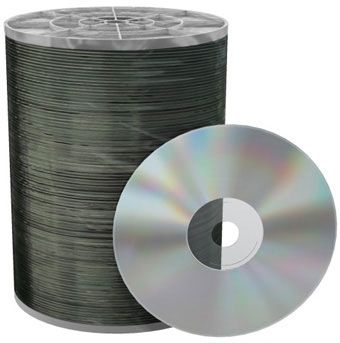 MediaRange 100 Pack CD-R - 700MB (80 min) 52x Thermal Transfer Printable Discs