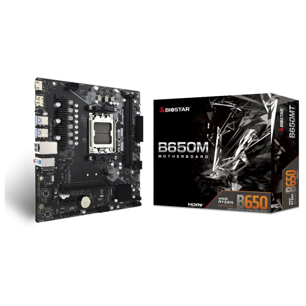 Biostar B650MT AMD B650 Micro ATX Motherboard