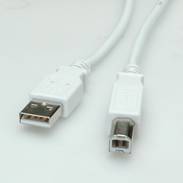 Value USB 2.0 Type A-B Cable, 0.8m