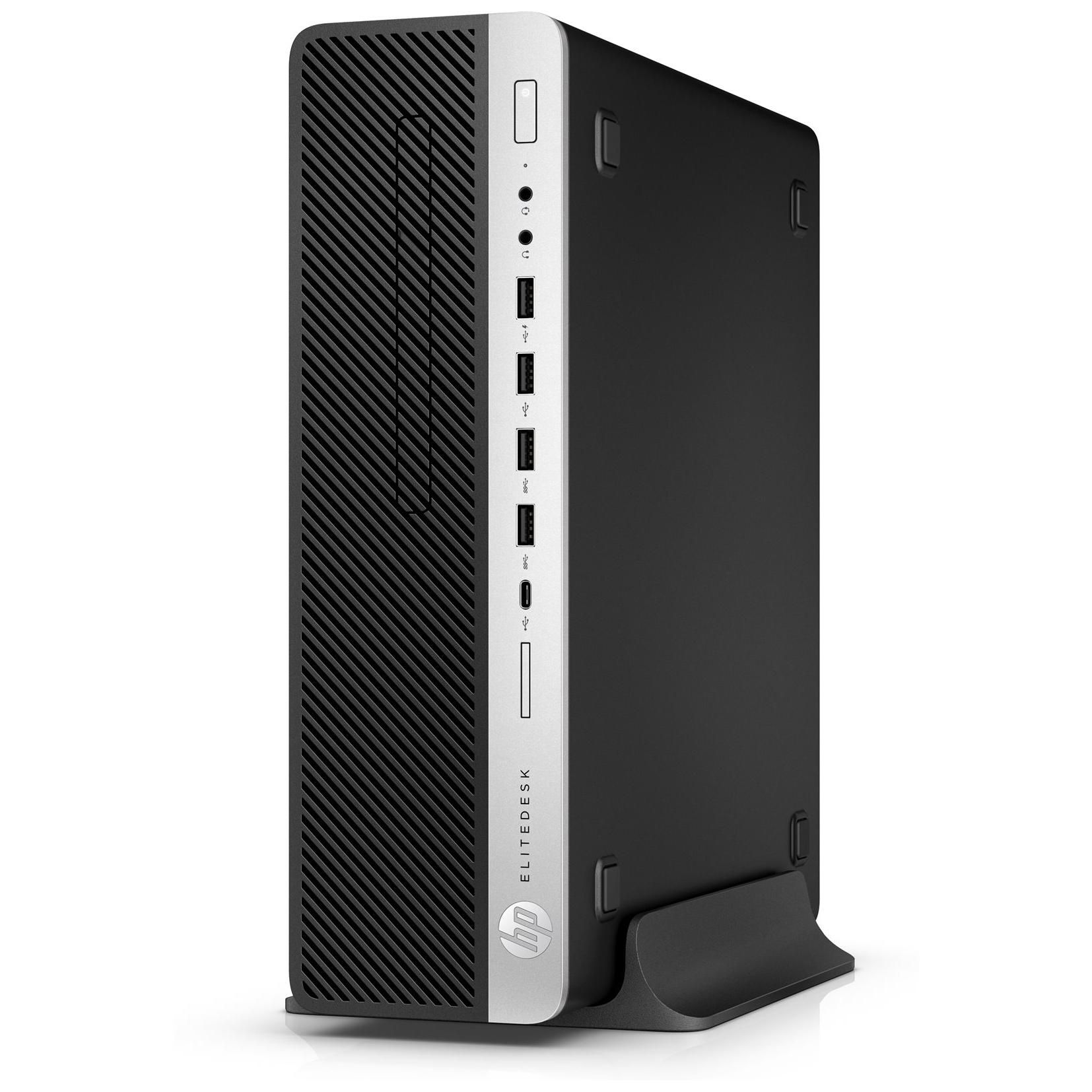 HP EliteDesk 800 G4 - Small Form Factor (SFF) Intel Core i5-8500, up to 4.1GHz, 8GB RAM, 512GB SSD, UHD Graphics 630, Gigabit Ethernet, Windows 11
