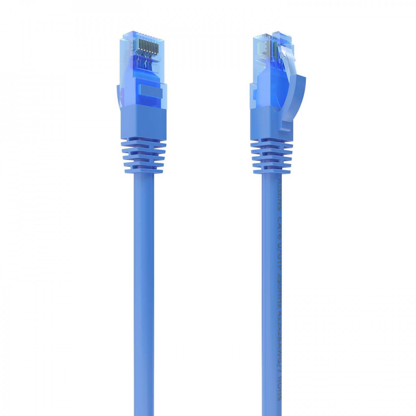 AISENS Cat6 U/UTP Network Cable, 0.3m Blue