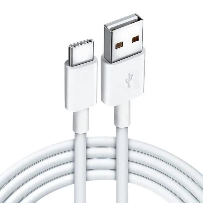 HIGHCOOL USB Type C 2A Quick Charger Cable, White