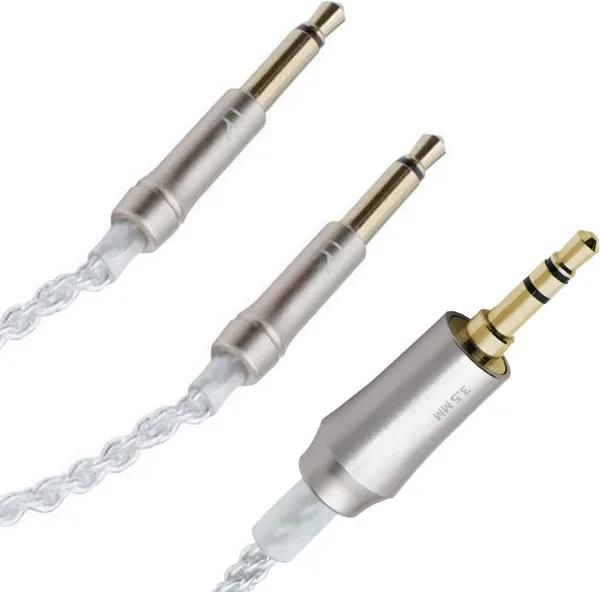 Cable de Auriculares Meze Premium Cobre Plata 3.5 mm (1.2 m)