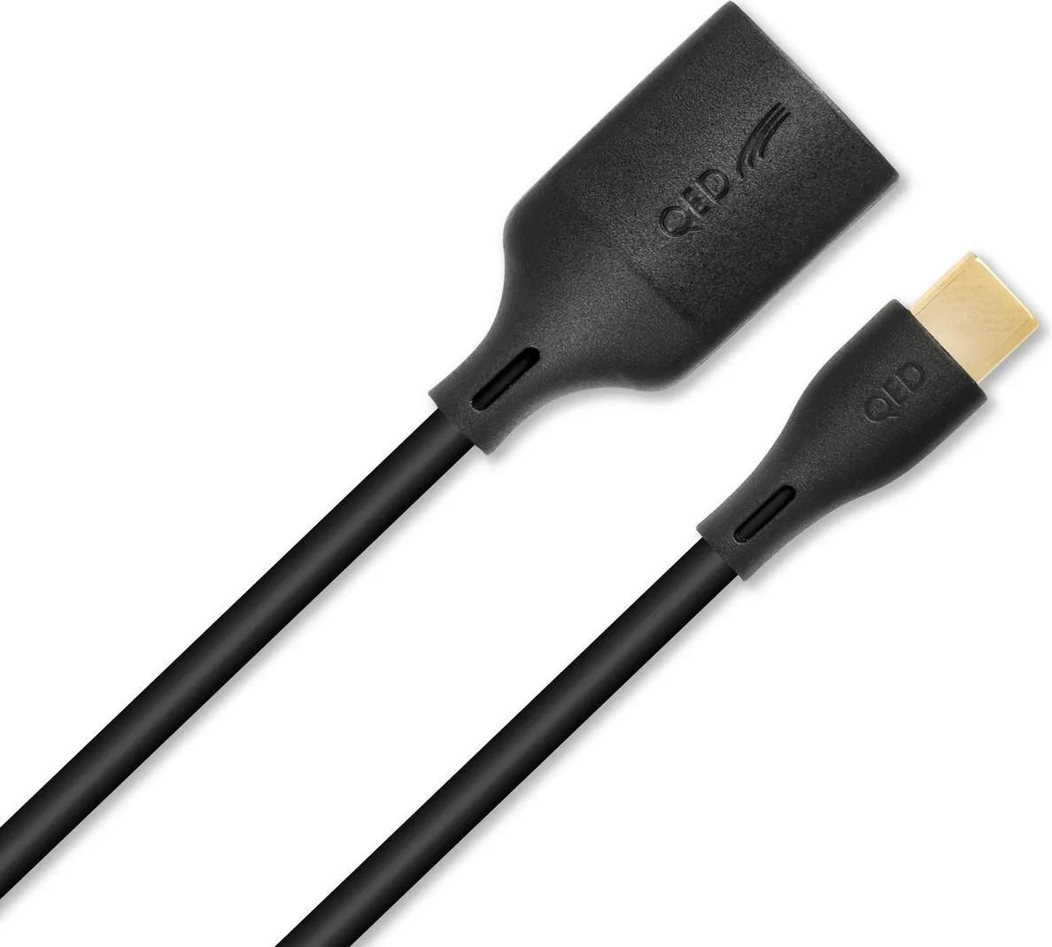 QED USB Connect Cable A Female to C (0.75m)