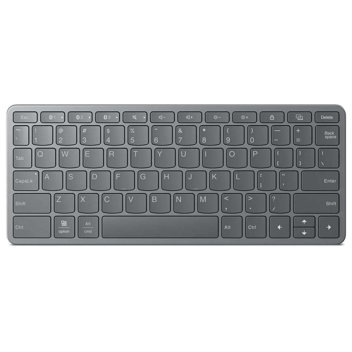 Lenovo KB331U Wireless Keyboard - French AZERTY - Grey Moon