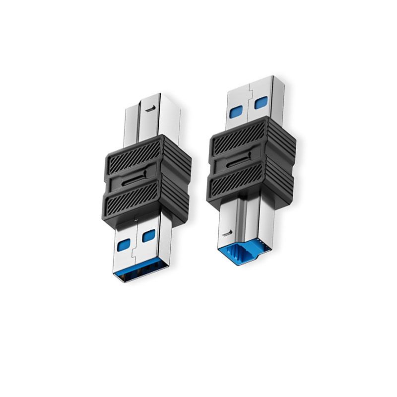 USB 3.0 B Male to A Male Adapter (USB-M) - Set of 2: Fast Data Transfer and Universal Connection
