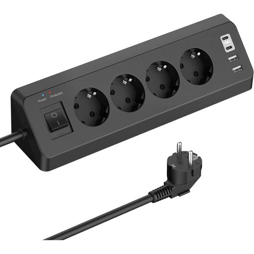 MAEC GROUPE CAHORS Electric Power Strip Surge Protector