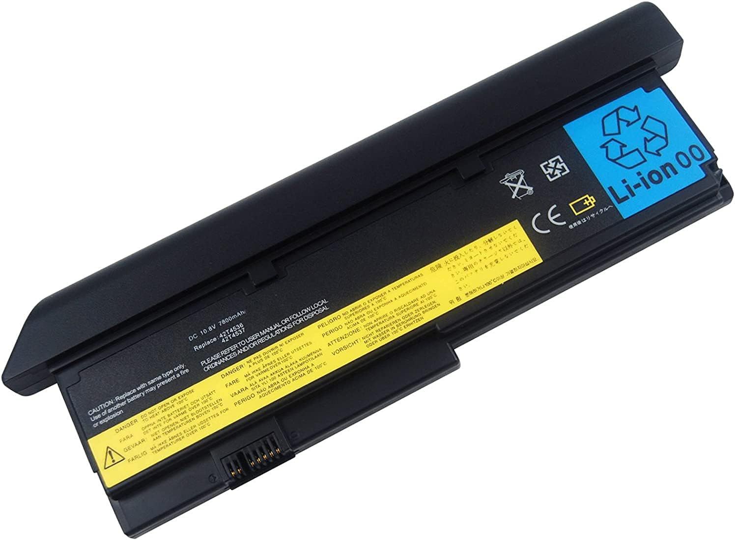 AOAL 7800mAh Li-ion Battery for ThinkPad X200/X200S/X201/X201I (10.8V)
