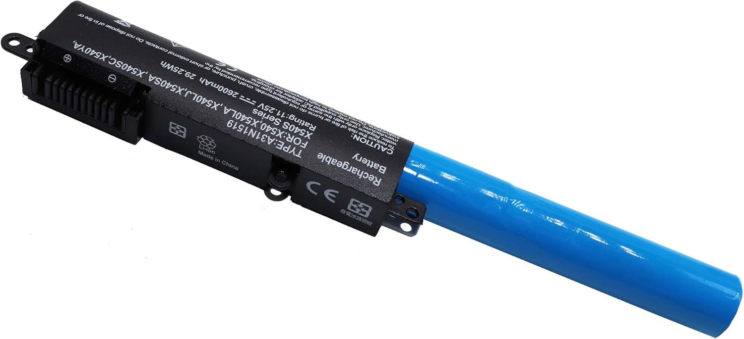 AOAL 2.6Ah Lithium-ion Battery for Asus Laptops (A31N1519, X540 series)