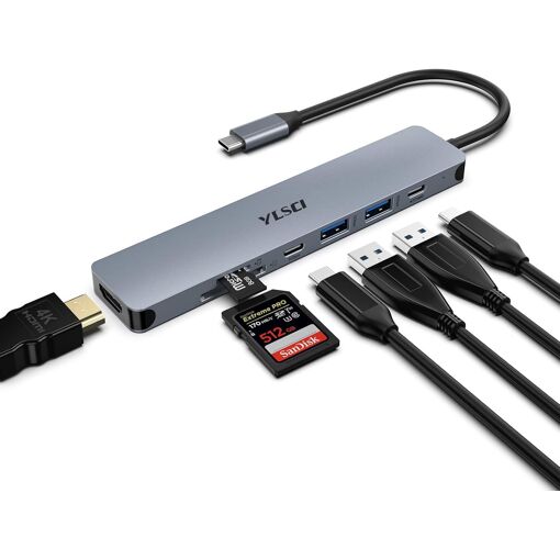 Station d'accueil 7 en 1 USB C