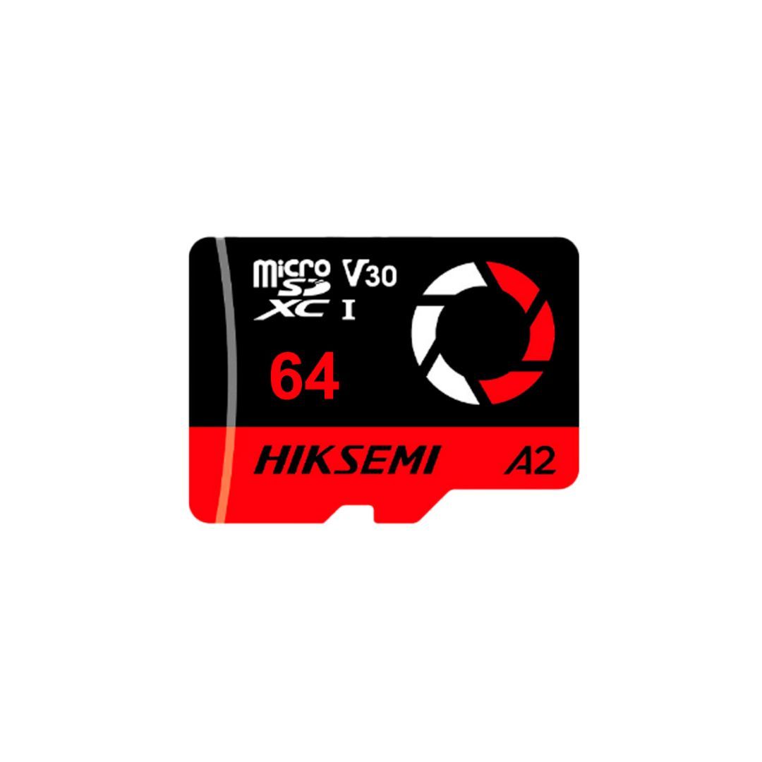 Carte mémoire HIKSEMI Capture Micro SDXC 64 Go TLC U3 V30