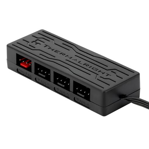 Hub de refrigeración Thermalright X4 para PC, compatible con 4 grupos de ventiladores de procesador, alimentación SATA, cable de ventilador, refrigerador de procesador de 4 pines