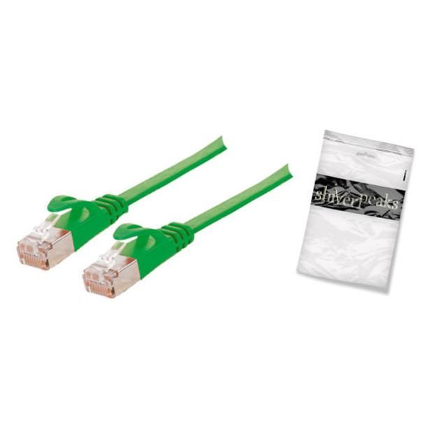 Shiverpeaks Basic-S Cat7 Network Cable, 3m, Green U/FTP (STP)