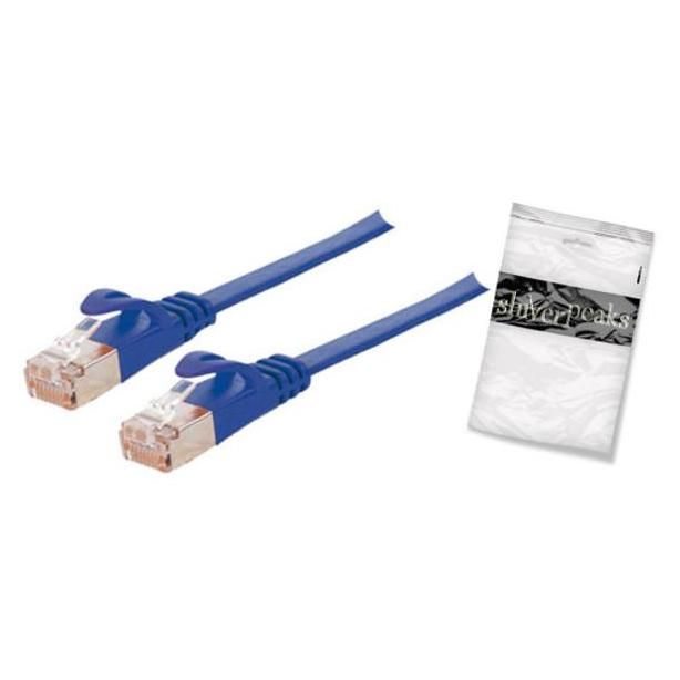 Shiverpeaks Cat.7 Slim Network Cable, 5m, Blue