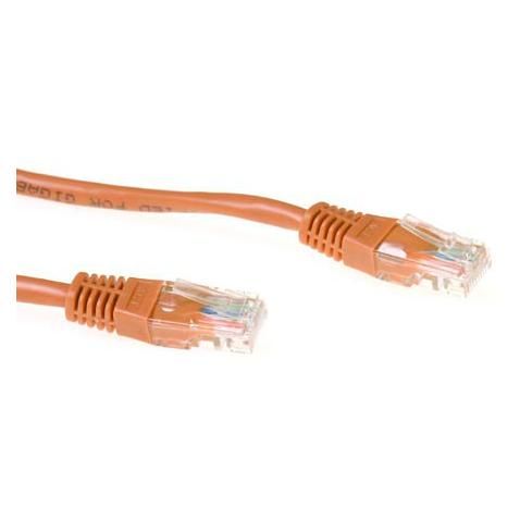 ACT UTP Cat5e Cable, 7m, Gold Plated Connectors, Brown