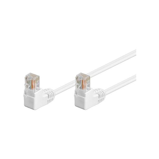Cable de red Goobay CAT 5e, 3 m, Blanco