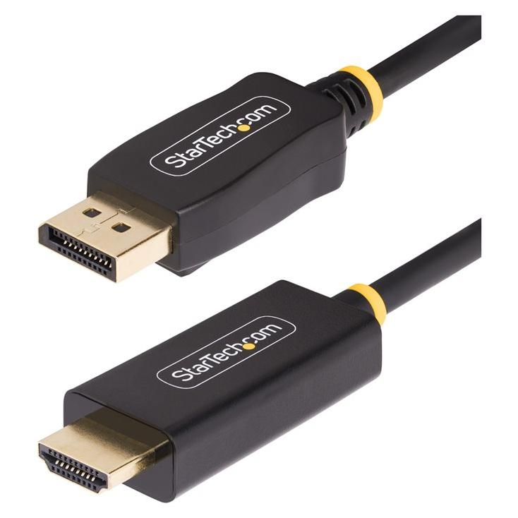 Startech 4K HDR DisplayPort to HDMI Adapter Cable - 4m