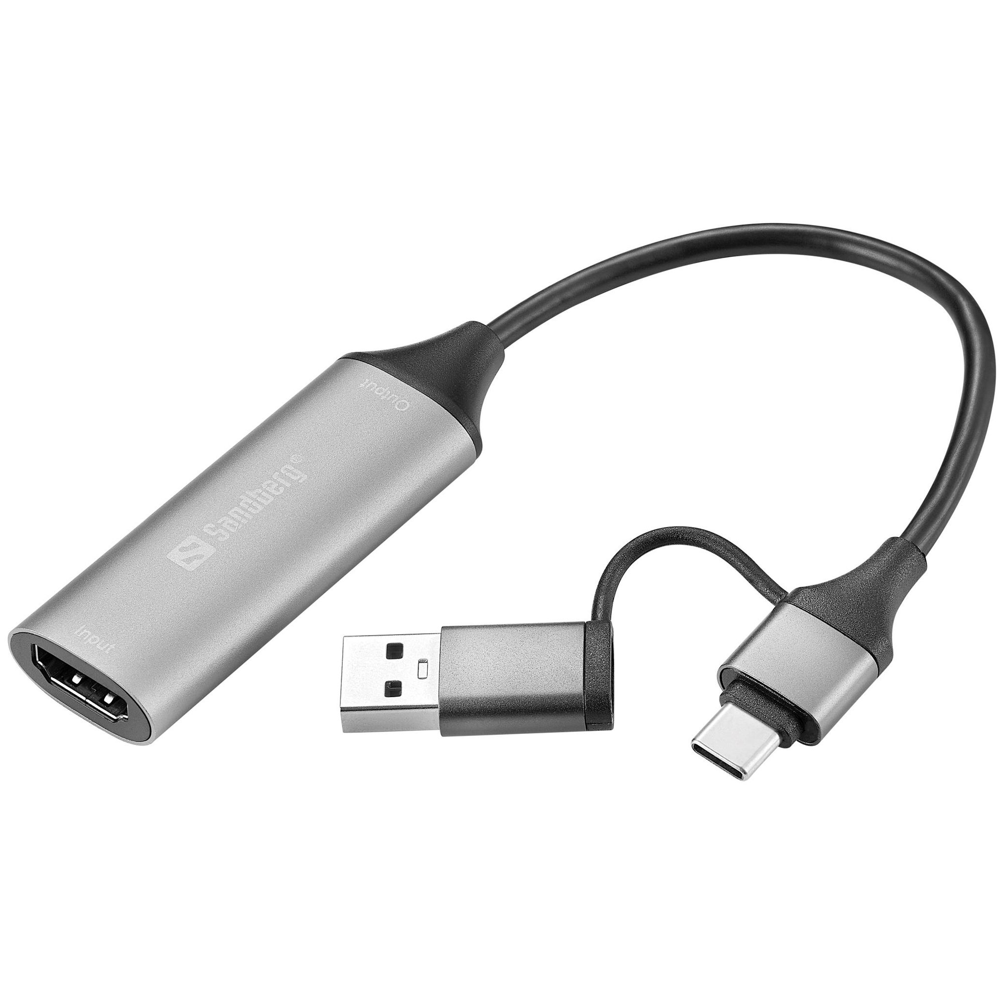 Adaptador de video HDMI y USB-C Sandberg