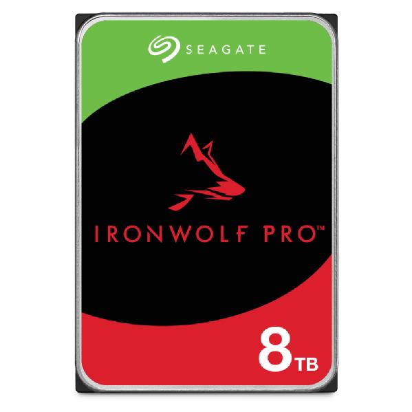 Unidad de estado sólido Seagate IronWolf Pro 8 TB, 7200 RPM, 256 MB de caché, 3.5" SATA III