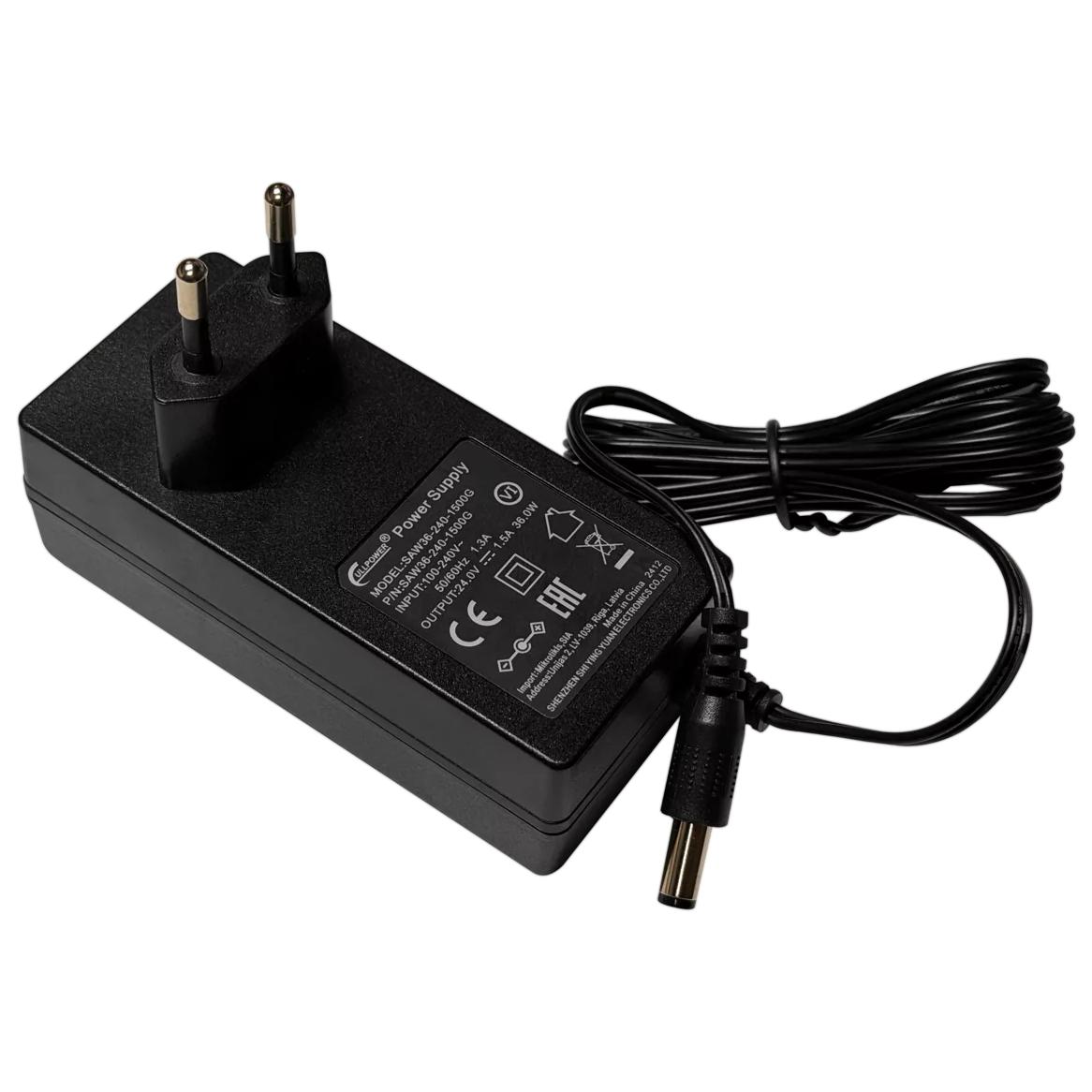 MikroTik SAW36-240-1500 Power Adapter & UPS 36W Black