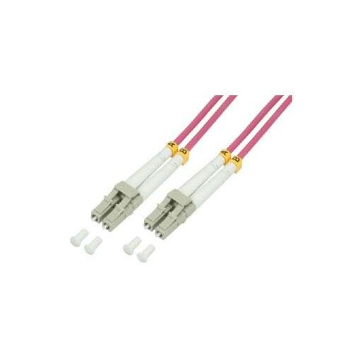 Câble en fibre optique LogiLink 100 m, InfiniBand, Rose