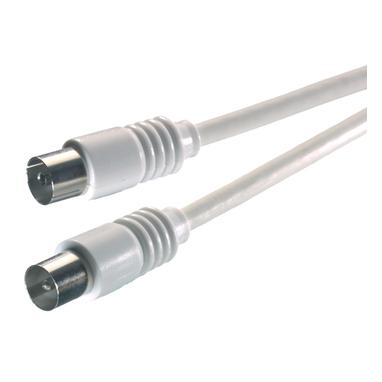 Câble coaxial Vivanco 3 m Blanc