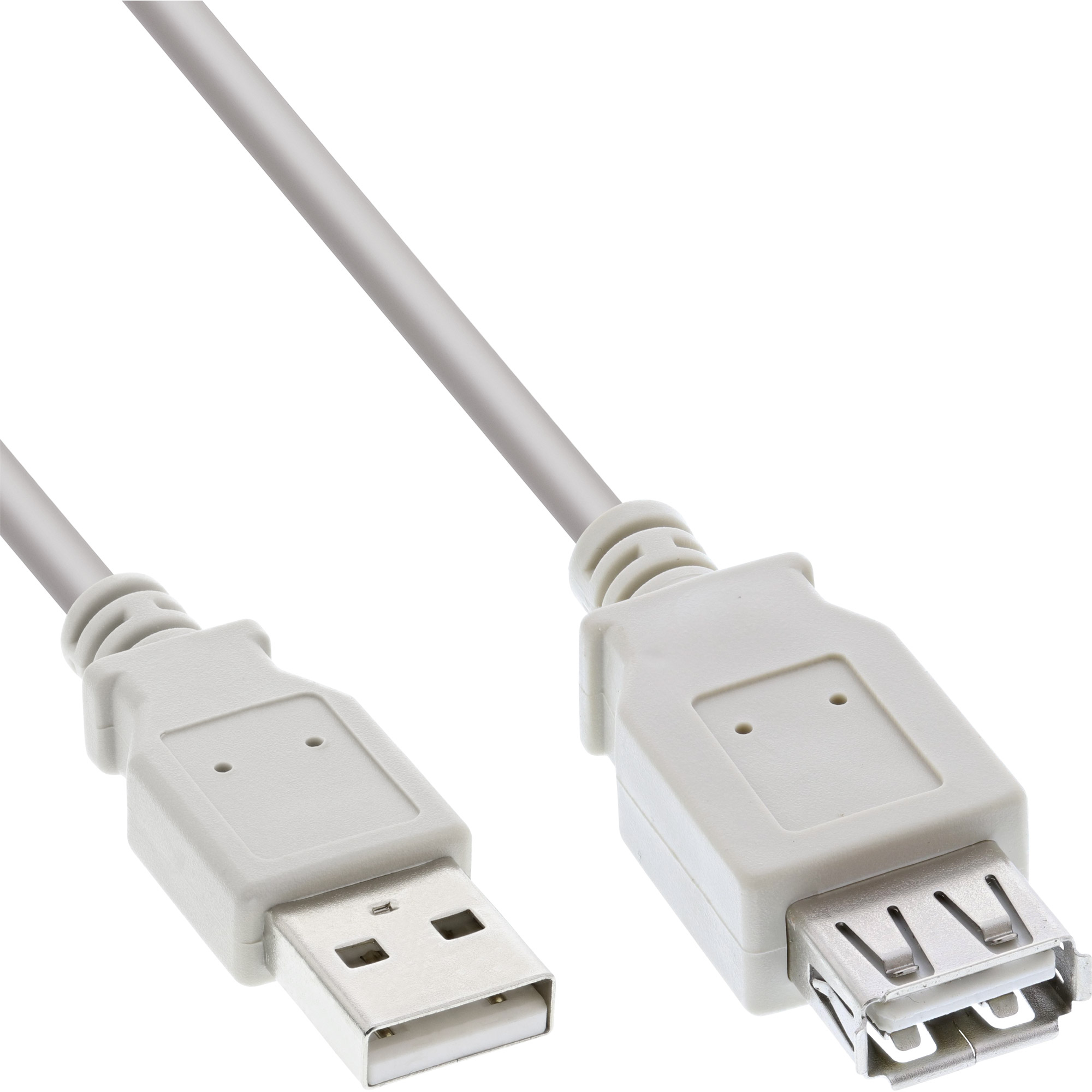 InLine 34605X 5ft USB Cable - Beige