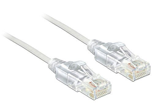 Delock RJ-45 to RJ-45 Cable - 50cm - UTP CAT6 - Halogen Free - White