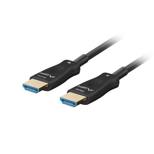 Cable HDMI óptico Lanberg 8K M/M, 80 m Negro (V2.1 AOC)