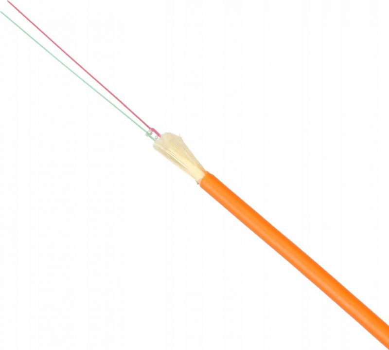 FiberHome 2.5mm Micro Cable, G.657A1 PE Orange, 2km Drum