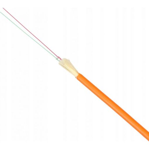 FiberHome 2.5mm Micro Cable, G.657A1 PE Orange, 2km Drum