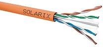 Solarix Twisted Pair Cat.6 U/UTP LSOHFR Cable, 500M Spool