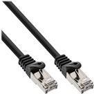 InLine RJ-45 to RJ-45 Patch Cable, 3.0m, CAT 5e, Black (Pack of 30)