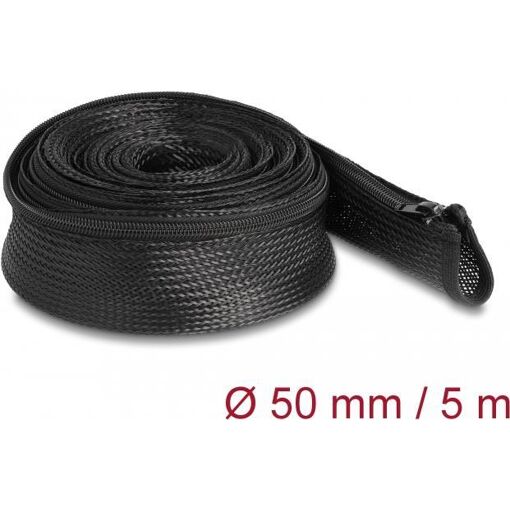 Delock Cable Sleeve - 5m - Black